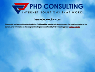 kennebecelectric.com screenshot