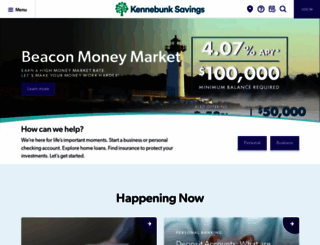 kennebunksavings.com screenshot