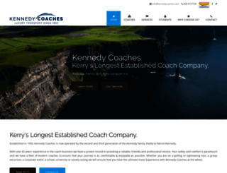 kennedycoaches.com screenshot