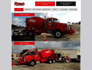 kennedyconcretemiami.com screenshot