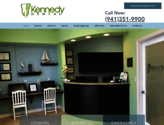 kennedydentalcare.com screenshot