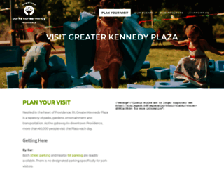 kennedyplaza.org screenshot