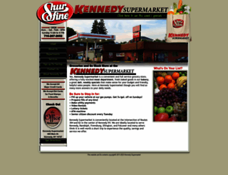 kennedysupermarket.com screenshot