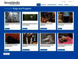 kennelsindia.com screenshot