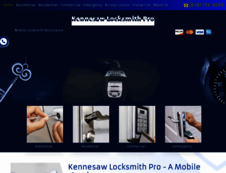 kennesawlocksmithpro.com screenshot