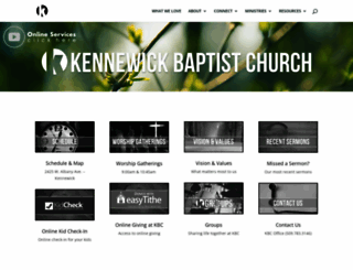 kennewickbaptistchurch.org screenshot