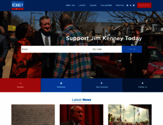 kenney2015.com screenshot