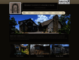 kennyguffeyconstruction.com screenshot