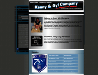 kennygyl.com screenshot
