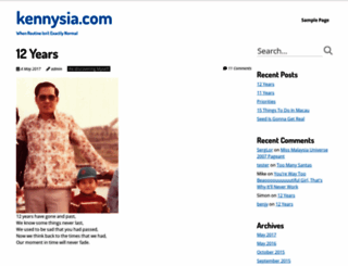 kennysia.com screenshot