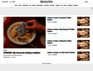 kenoraminerandnews.com screenshot