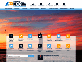 kenosha.org screenshot
