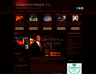 kenparker.com screenshot