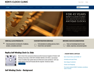 kensclockclinic.com screenshot
