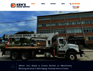 kenscrane.ca screenshot