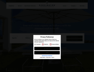 kensington-properties.com screenshot