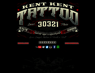 kent-tattoo.com screenshot