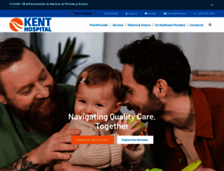 kenthospital.org screenshot