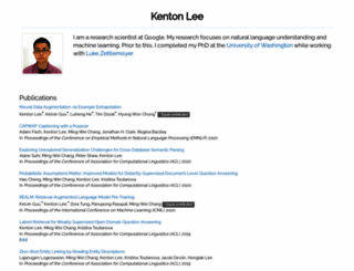 kentonl.com screenshot
