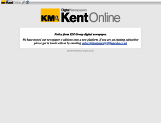 kentonline.newspaperdirect.com screenshot
