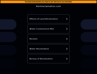 kentreclamation.com screenshot