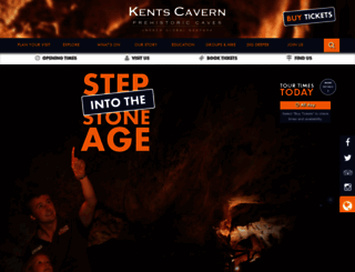kents-cavern.co.uk screenshot