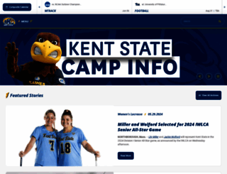 kentstatesports.com screenshot