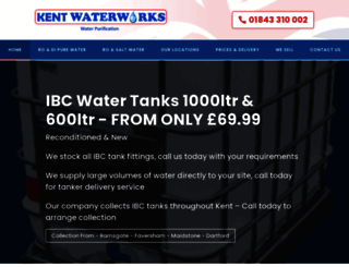 kentwaterworks.co.uk screenshot