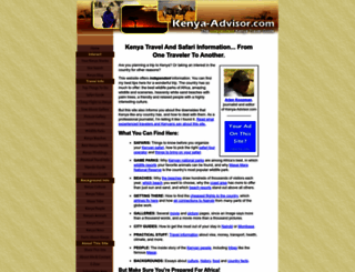 kenya-advisor.com screenshot