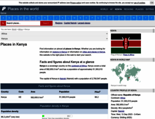 kenya.places-in-the-world.com screenshot