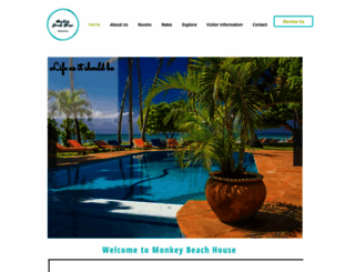 kenyabeachhouse.com screenshot