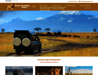 kenyacampingtours.com screenshot