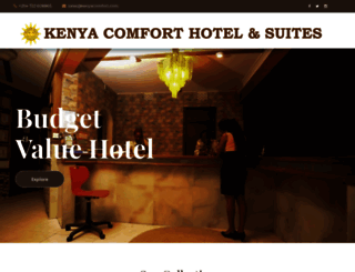 kenyacomfort.com screenshot