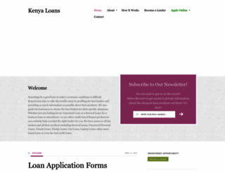 kenyaloans.com screenshot