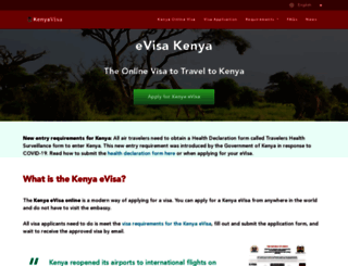 kenyanevisa.com screenshot