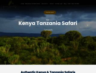 kenyatanzaniasafari.com screenshot