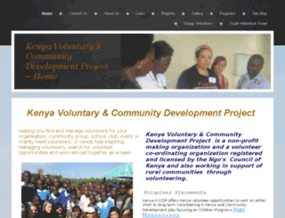 kenyavoluntarycommunitydevelopmentproject.yolasite.com screenshot