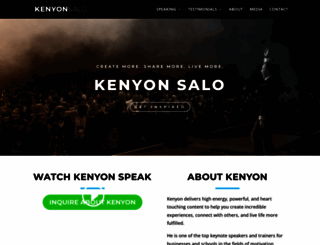 kenyonsalo.com screenshot