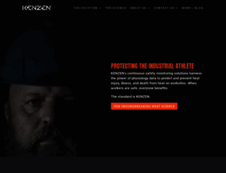 kenzen.com screenshot