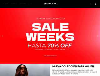 kenzojeans.com.co screenshot