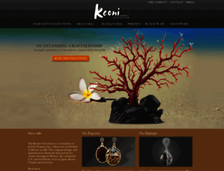 keonicollections.net screenshot