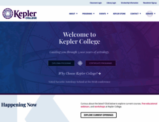 kepler.edu screenshot