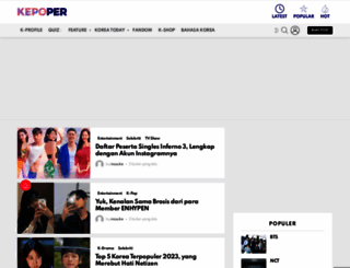 kepoper.com screenshot