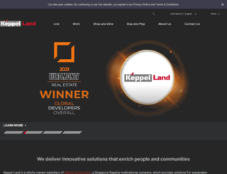 keppelland.com.sg screenshot