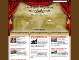 kerajaannusantara.com screenshot