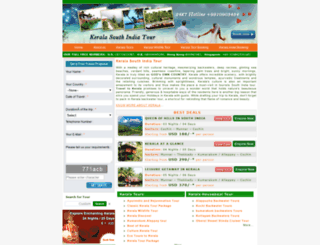 kerala-south-india-tour.com screenshot