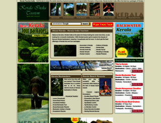 kerala-tourism-india.com screenshot