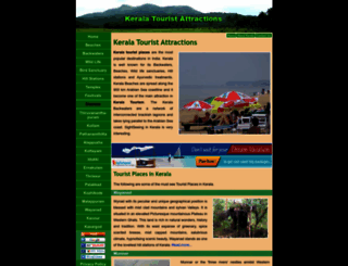 kerala-tourist-attractions.com screenshot