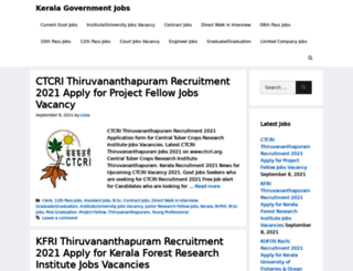 kerala.governmentjobs.guru screenshot