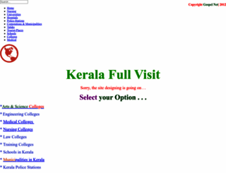 kerala.net-question.in screenshot